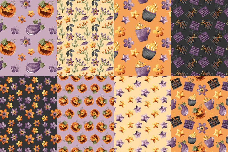 halloween-digital-papers