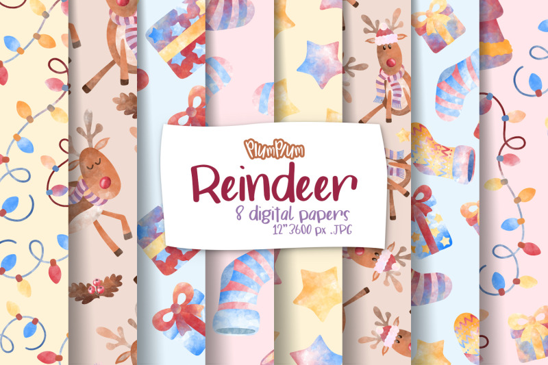 reindeer-digital-papers