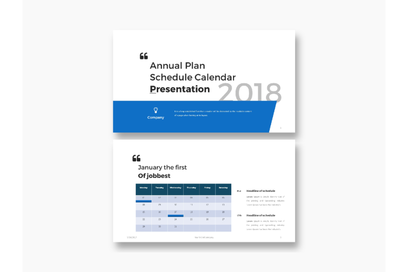 company-annual-planner-presentation
