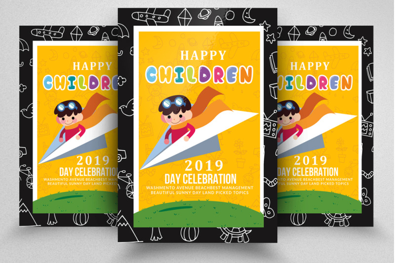 happy-children-day-flyer