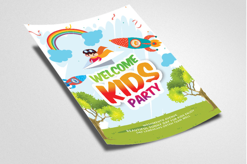 kids-fun-day-party-flyer-template