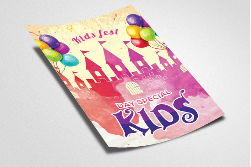 kids-day-festival-flyer-template