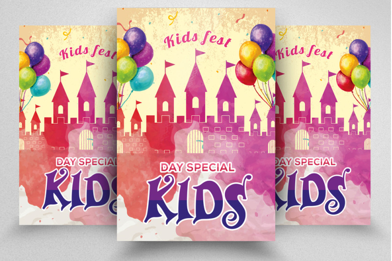 kids-day-festival-flyer-template