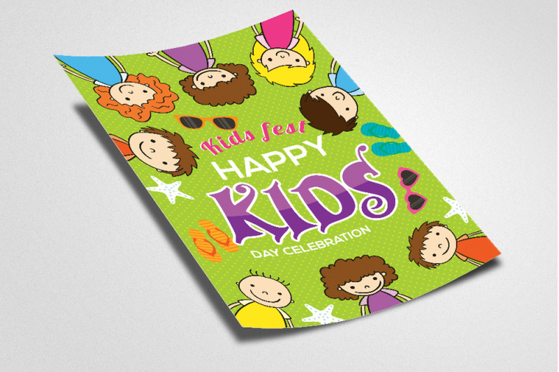 kids-fun-day-party-flyer-template