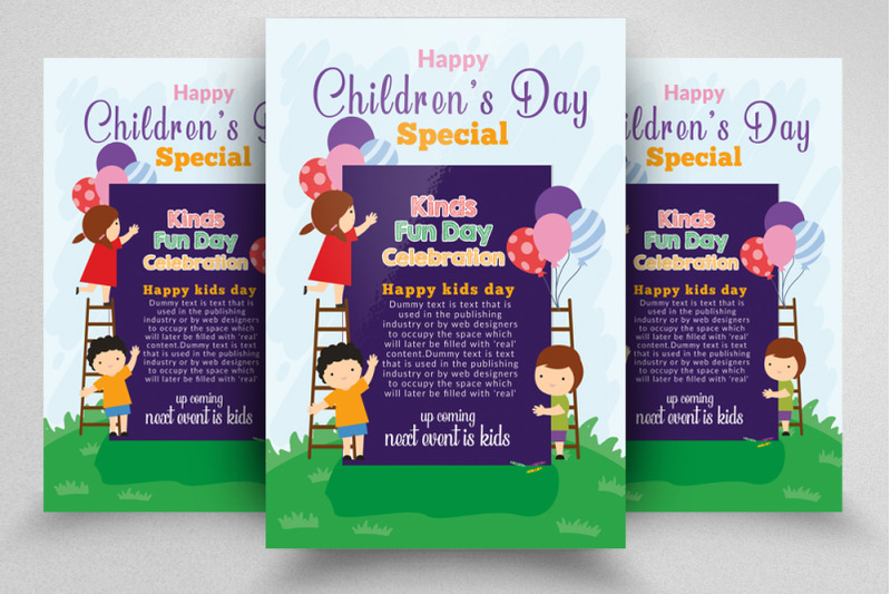 children-summer-camp-flyer-template