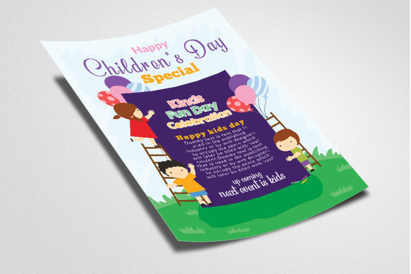 children-summer-camp-flyer-template