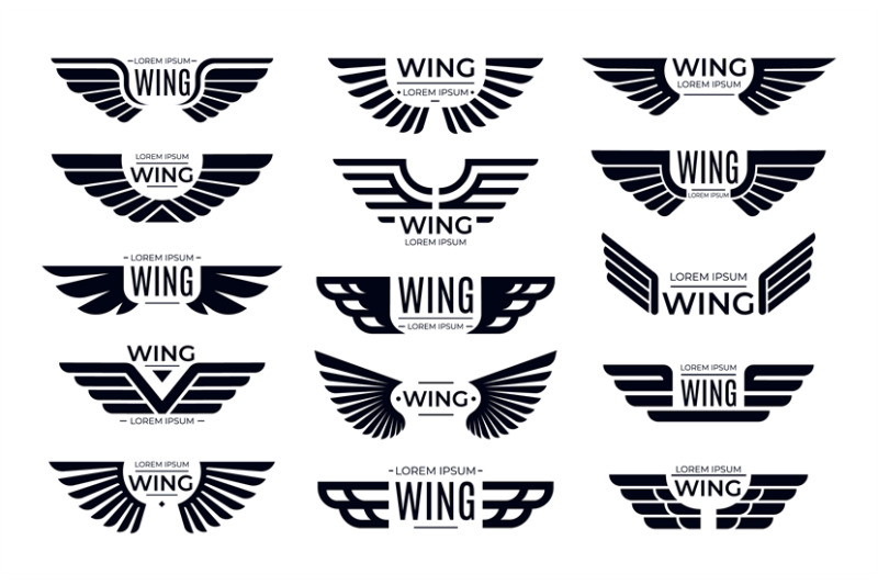 wings-badges-flying-emblem-eagle-bird-wing-and-winged-frame-vector-s