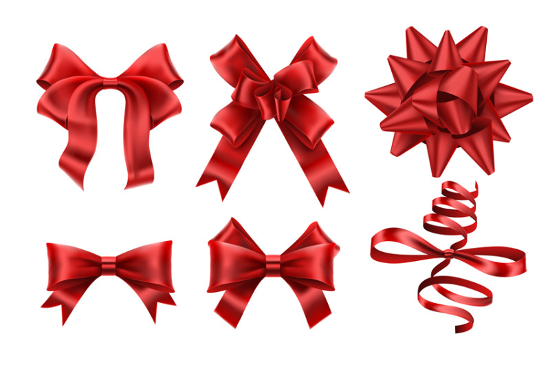 realistic-red-bows-decorative-xmas-gift-ribbon-bow-christmas-or-roma