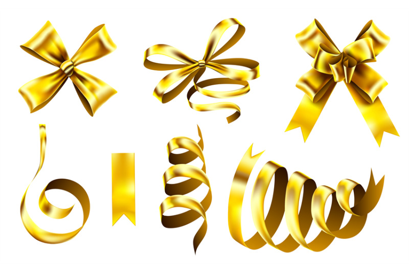 realistic-gold-bows-decorative-golden-favor-ribbon-christmas-gift-wr