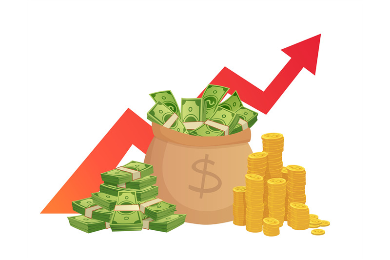 cartoon-savings-value-growth-money-profit-increase-profitable-invest