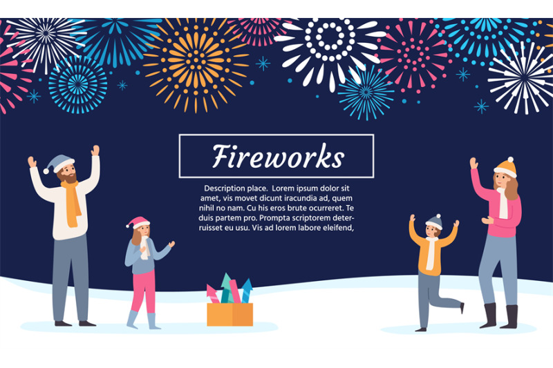 family-watching-firework-explosions-couple-with-kids-launching-firewo