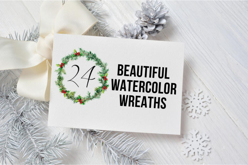 christmas-watercolor-wreaths-date-covers-numbers-covers