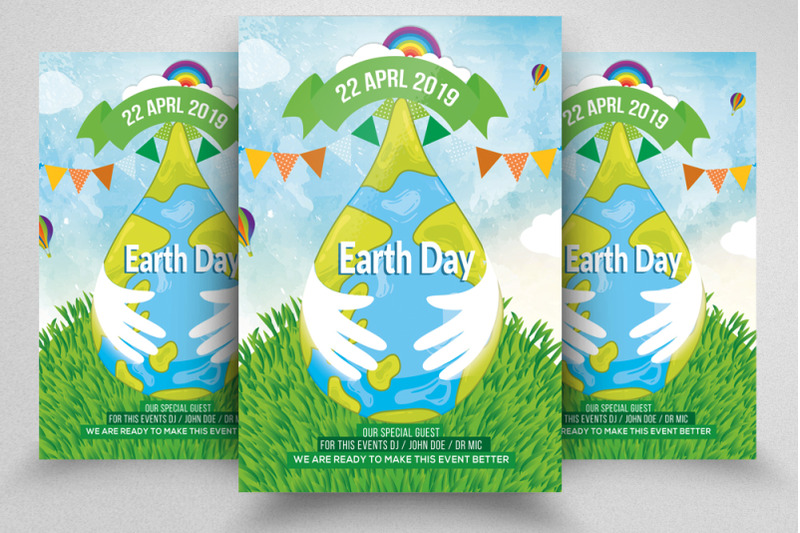 earth-day-flyer-template