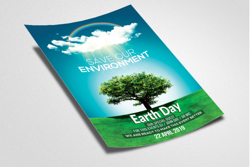 save-our-environment-earth-day-flyer