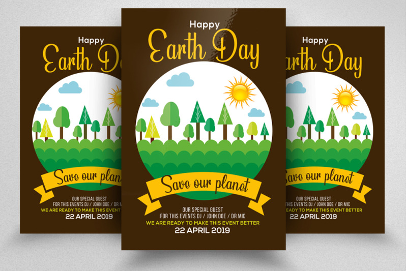 happy-earth-day-flyer-template