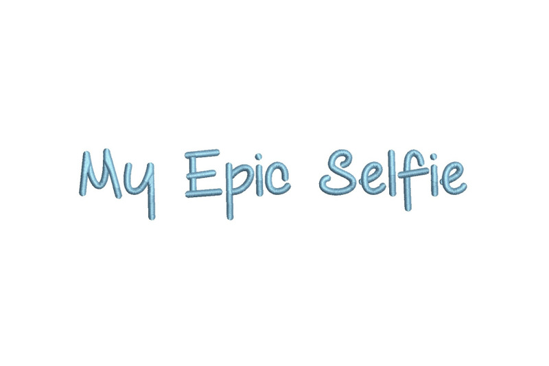 my-epic-selfie-15-sizes-embroidery-font-mha