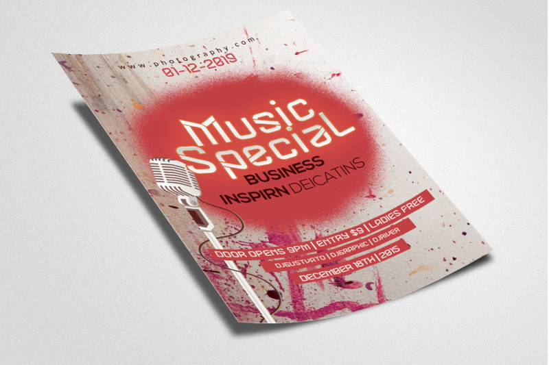 music-special-night-flyer-poster