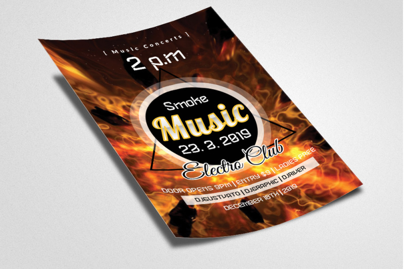 electro-music-night-flyer-poster