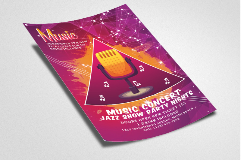 music-special-night-flyer-poster
