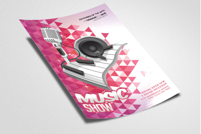 music-show-party-flyer-template