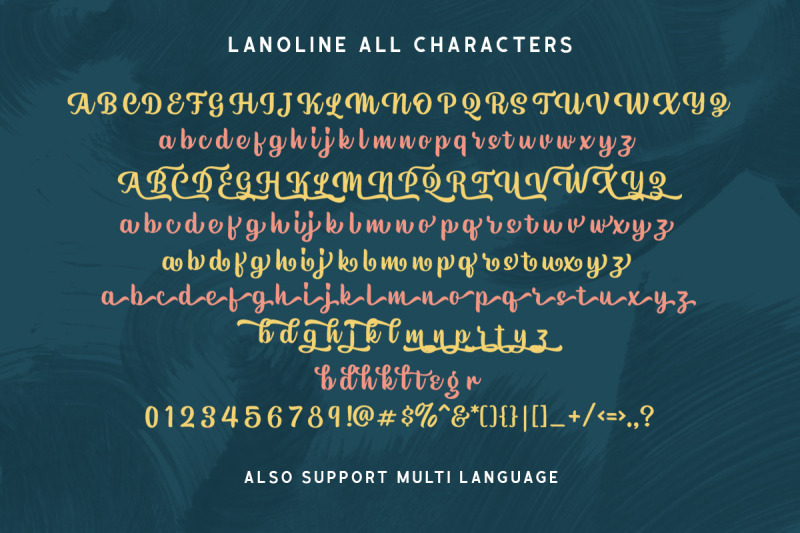 lanoline-a-playful-script