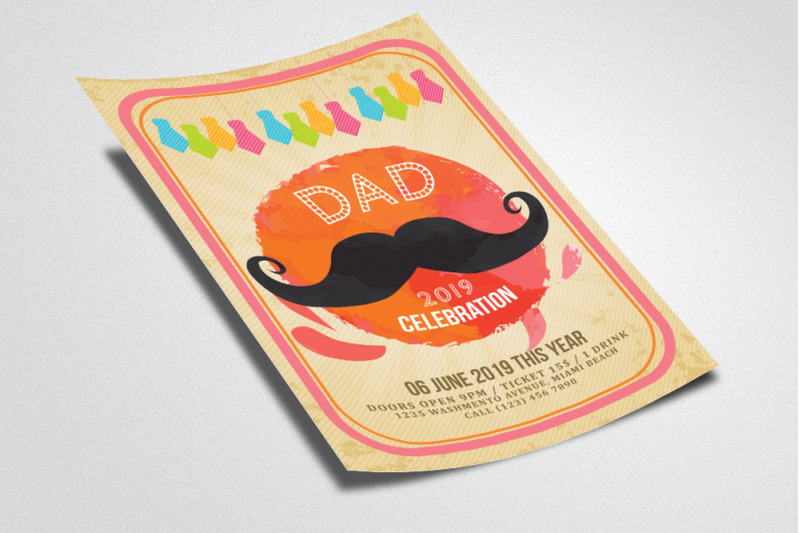 father-039-s-day-flyer-template