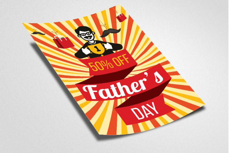 father-039-s-day-flyer-template