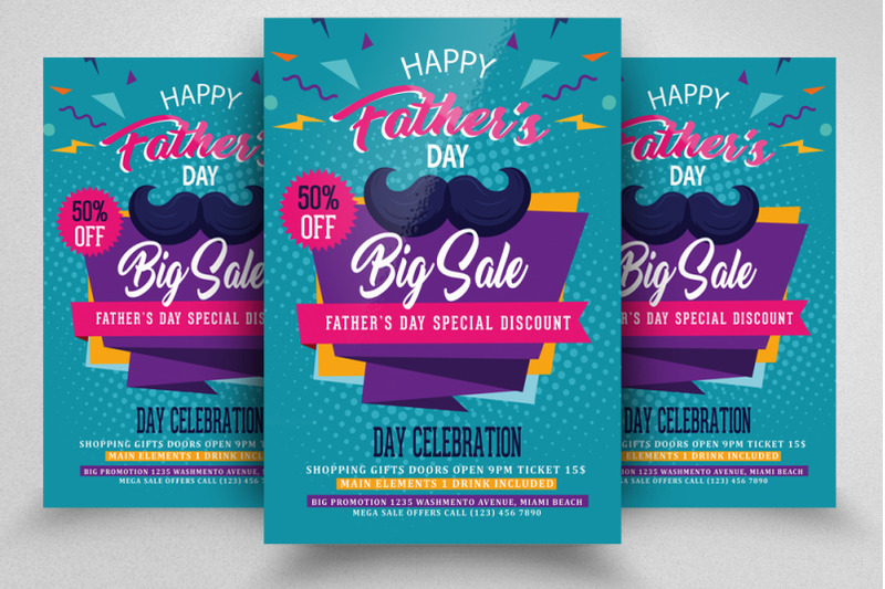 fathers-day-big-sale-offer-flyer