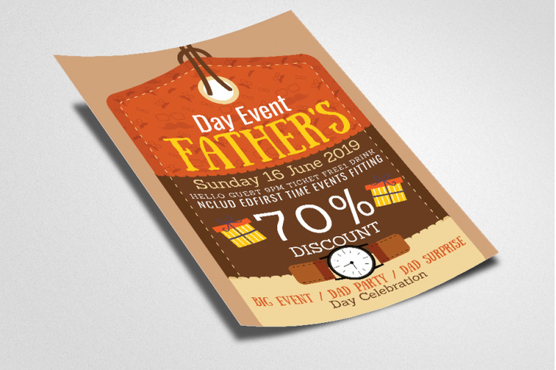 father-039-s-day-event-sale-offer-flyer