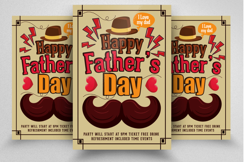 happy-fathers-day-flyer-template