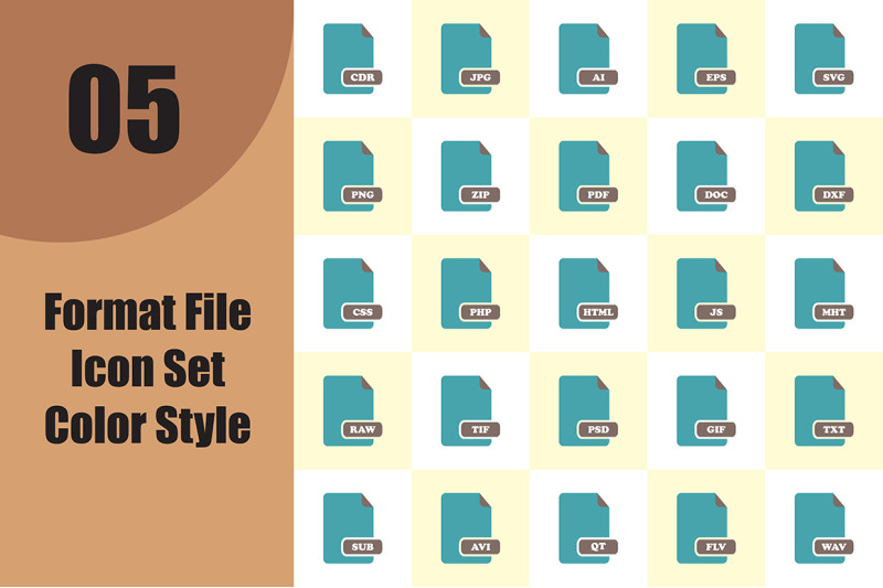 format-file-icon-set-color-style