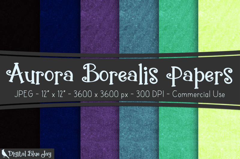 aurora-borealis-digital-papers