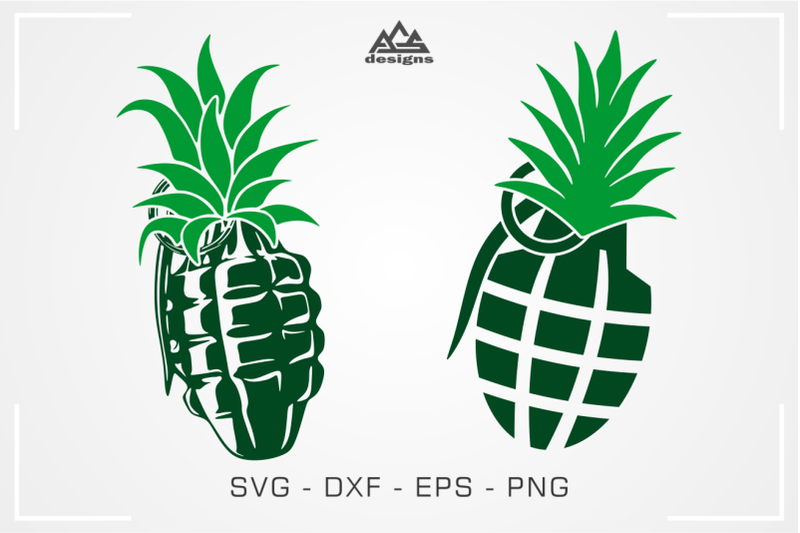 pineapple-grenade-svg-design