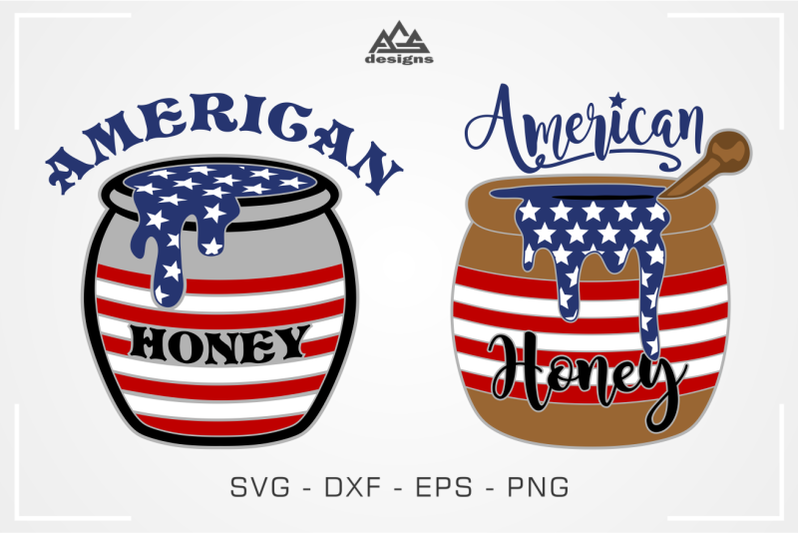 american-honey-honey-pot-svg-design