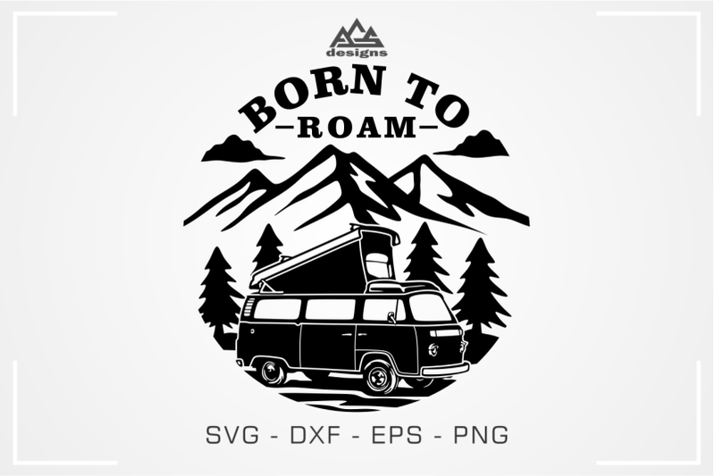 born-to-roam-camper-svg-design