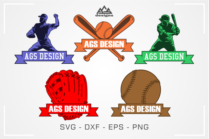 baseball-sport-ribbon-svg-design