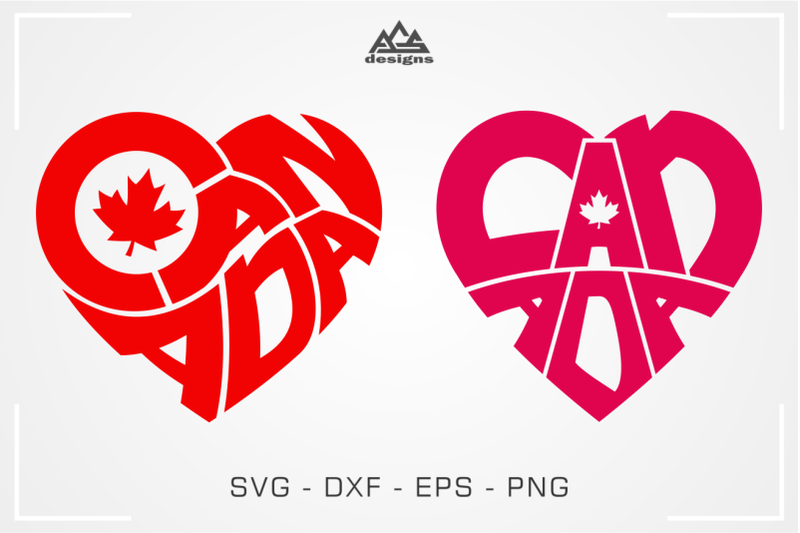 canada-heart-love-svg-design
