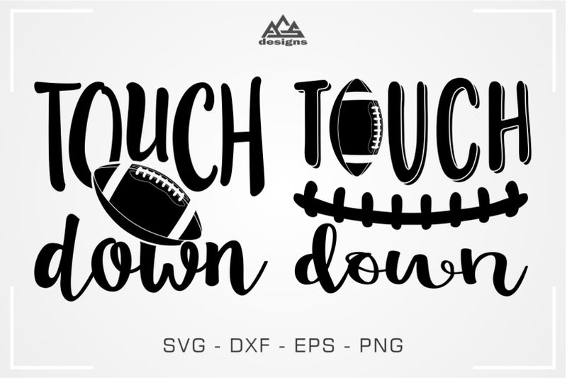 touch-down-football-sport-svg-design