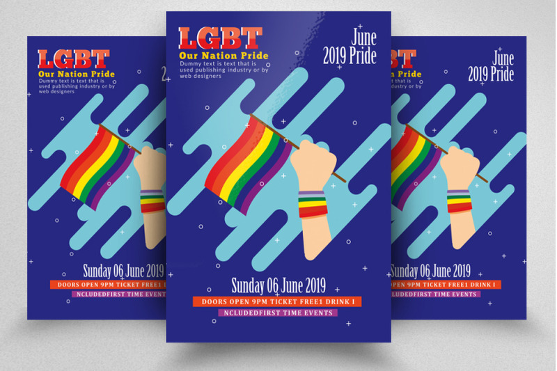 lgbt-our-nation-pride-flyer-poster