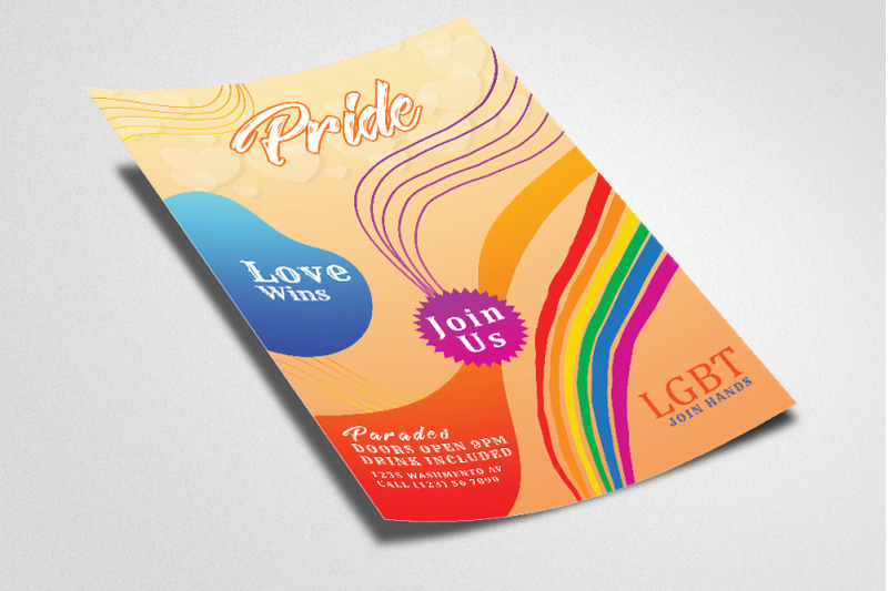 lgbt-pride-month-celebration-flyer