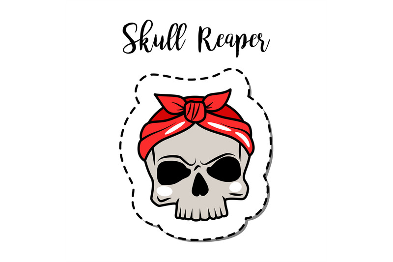 fashion-patch-element-skull