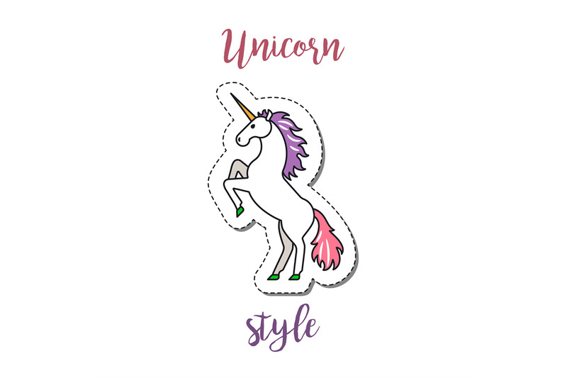 fashion-patch-element-unicorn