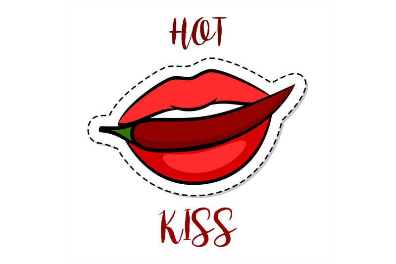 fashion-patch-element-woman-lips