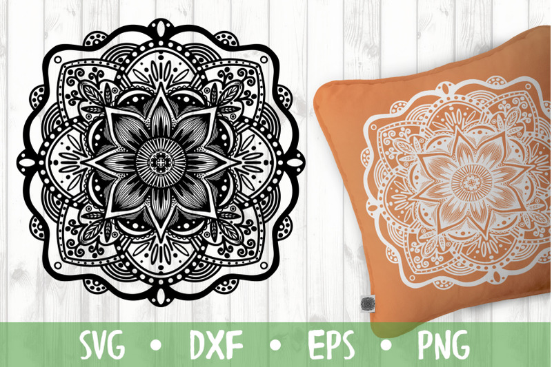 Download Mandala SVG CUT FILE By Milkimil | TheHungryJPEG.com