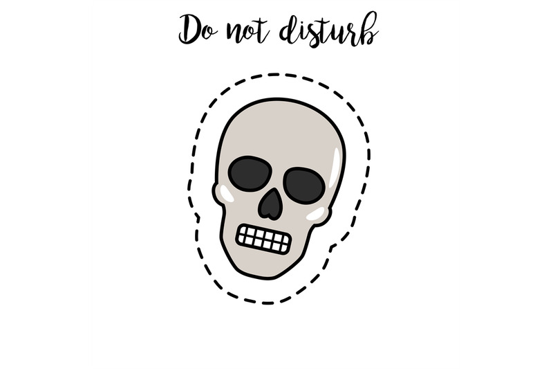 fashion-patch-element-skull