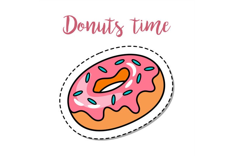 fashion-patch-element-donut