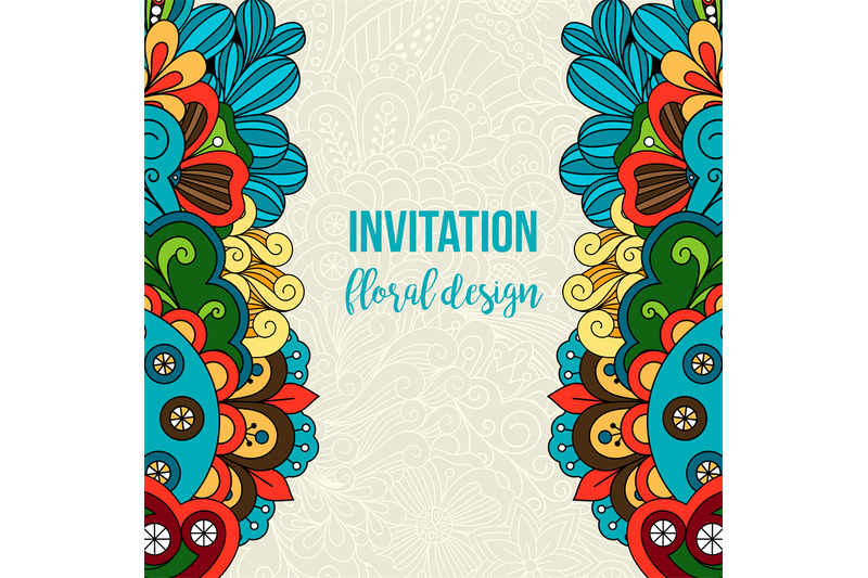 universal-invitation-floral-doodle-ornament-card