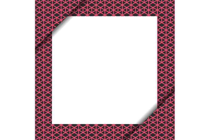 blank-paper-on-pink-geometric-pattern