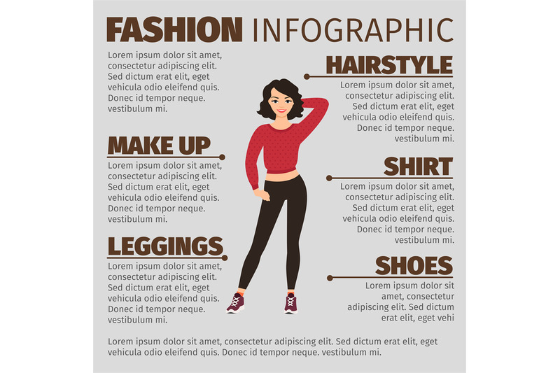fashion-infographic-with-sexy-girl