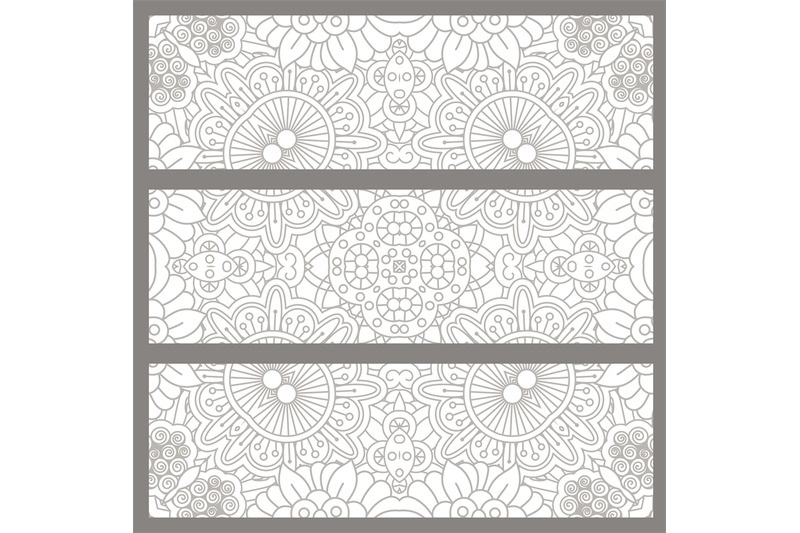 horizontal-flyers-with-light-ethnic-pattern